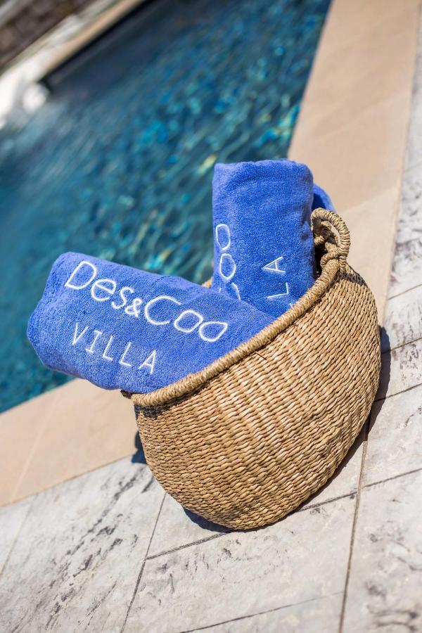 Des & Coo Luxury Villa With Private Pool فاليراكي المظهر الخارجي الصورة